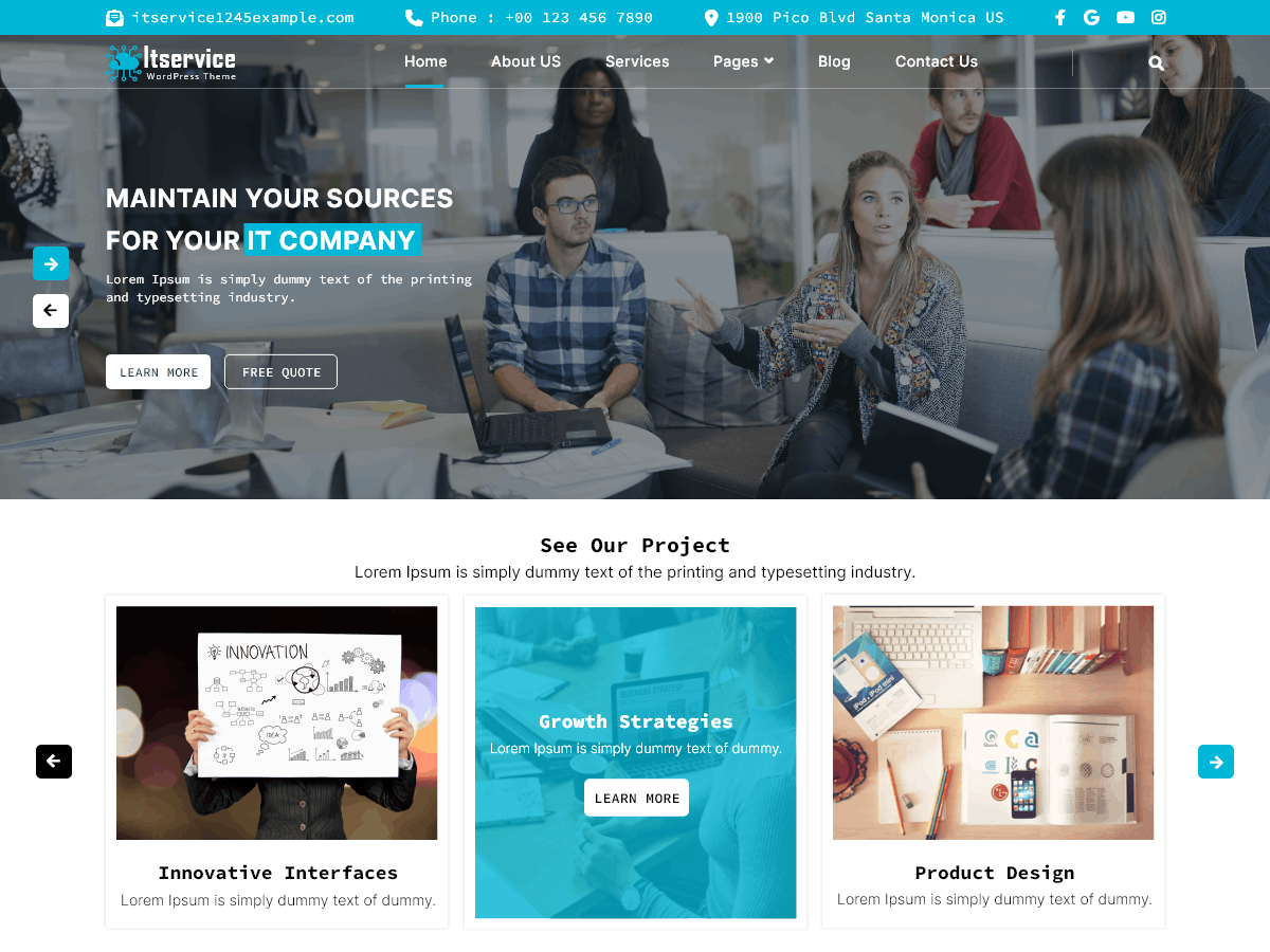 IT Services Management screenshot