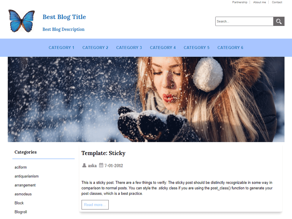 JL Best-Blog screenshot