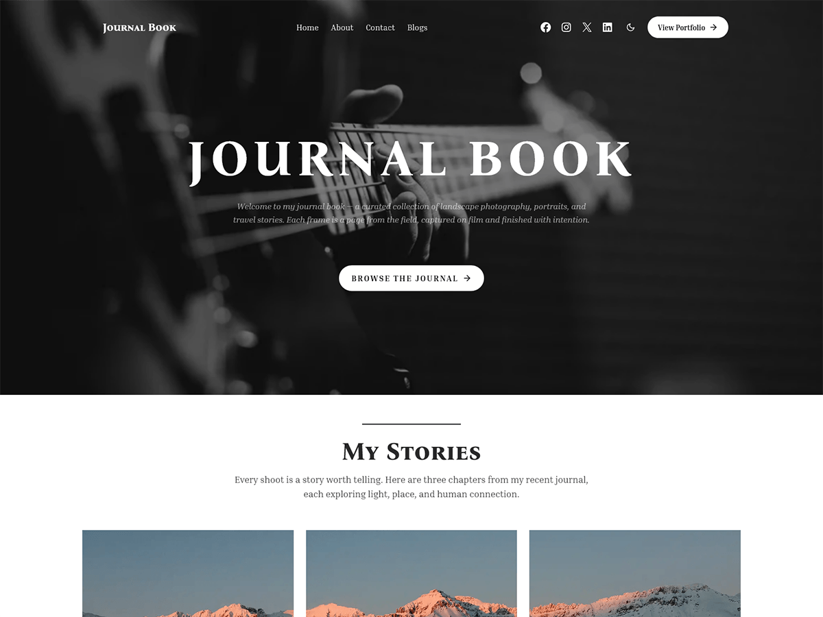Journal Book