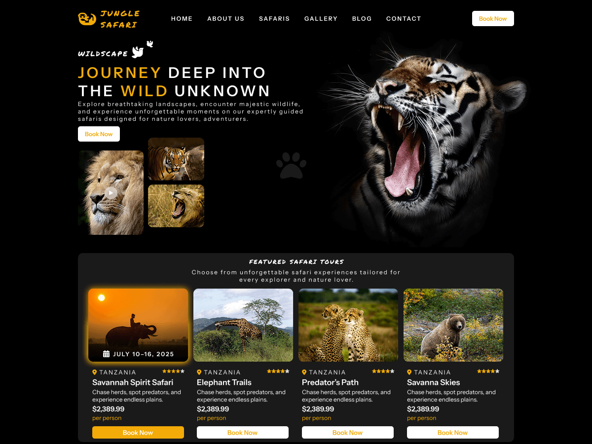 Jungle Safari screenshot