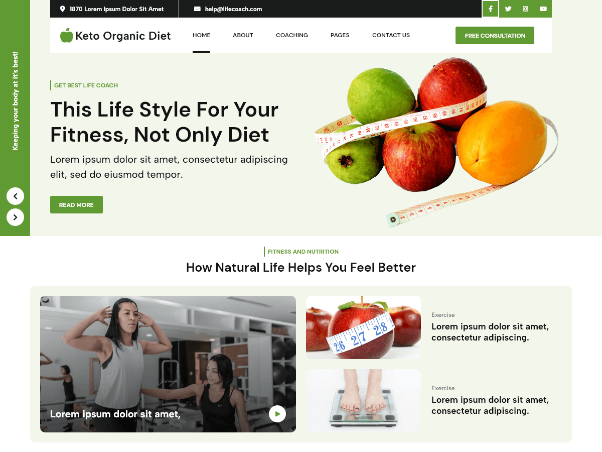Keto Organic Diet screenshot