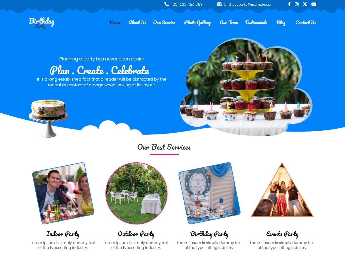Kids Birthday Party screenshot