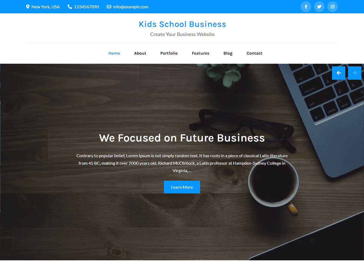 Kids School Business Screenshot