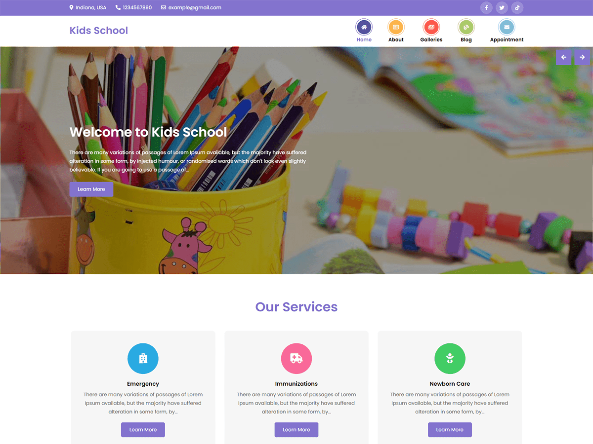 Kids School Screenshot