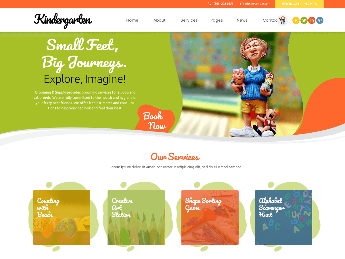 Kindergarten Art School screenshot
