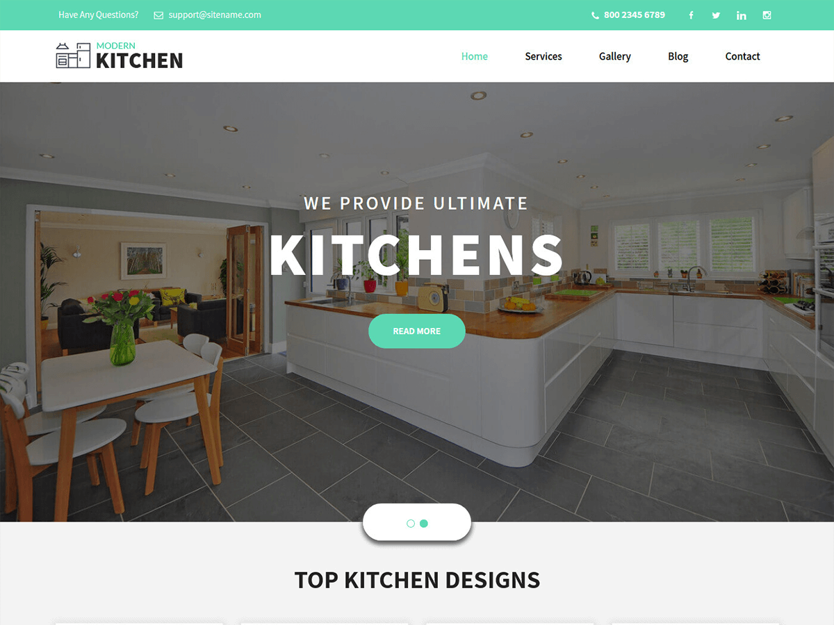 Kitchen Design screenshot