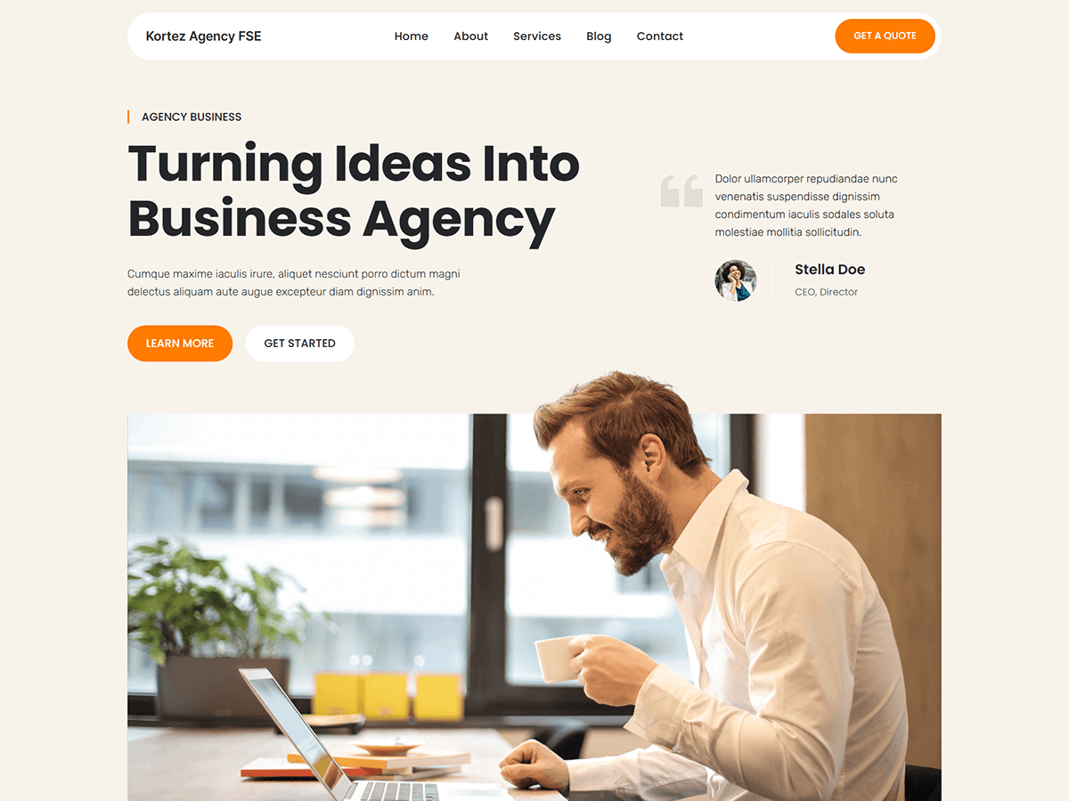 Kortez Agency FSE Screenshot