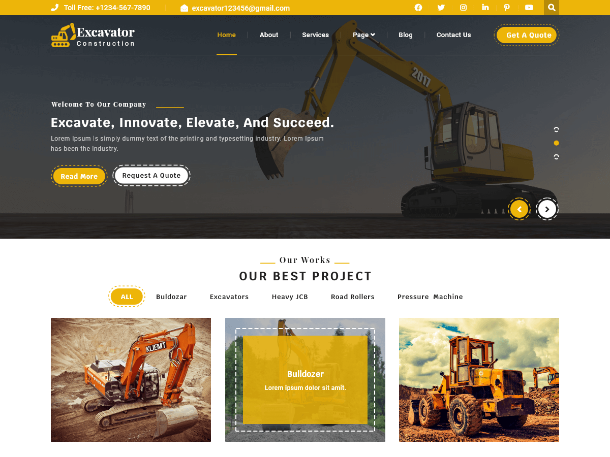 Land Excavator