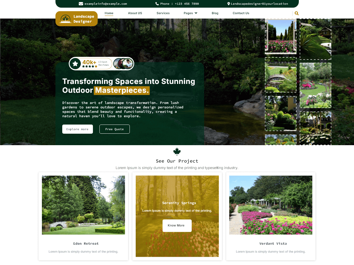 Landscape Designer screenshot