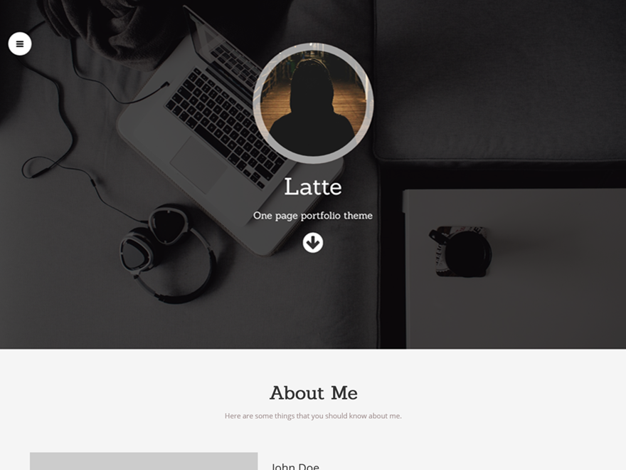 Latte WordPress Theme by hardeepasrani