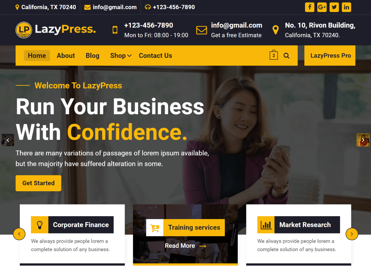 LazyPress screenshot
