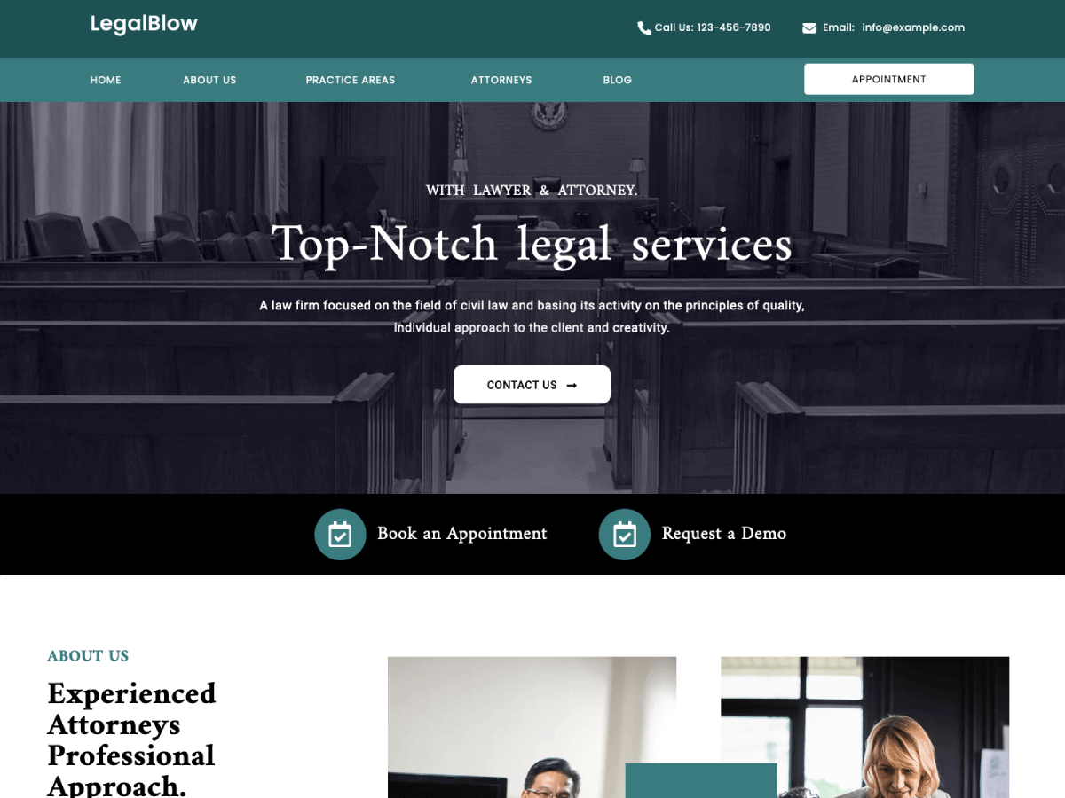 LegalBlow screenshot