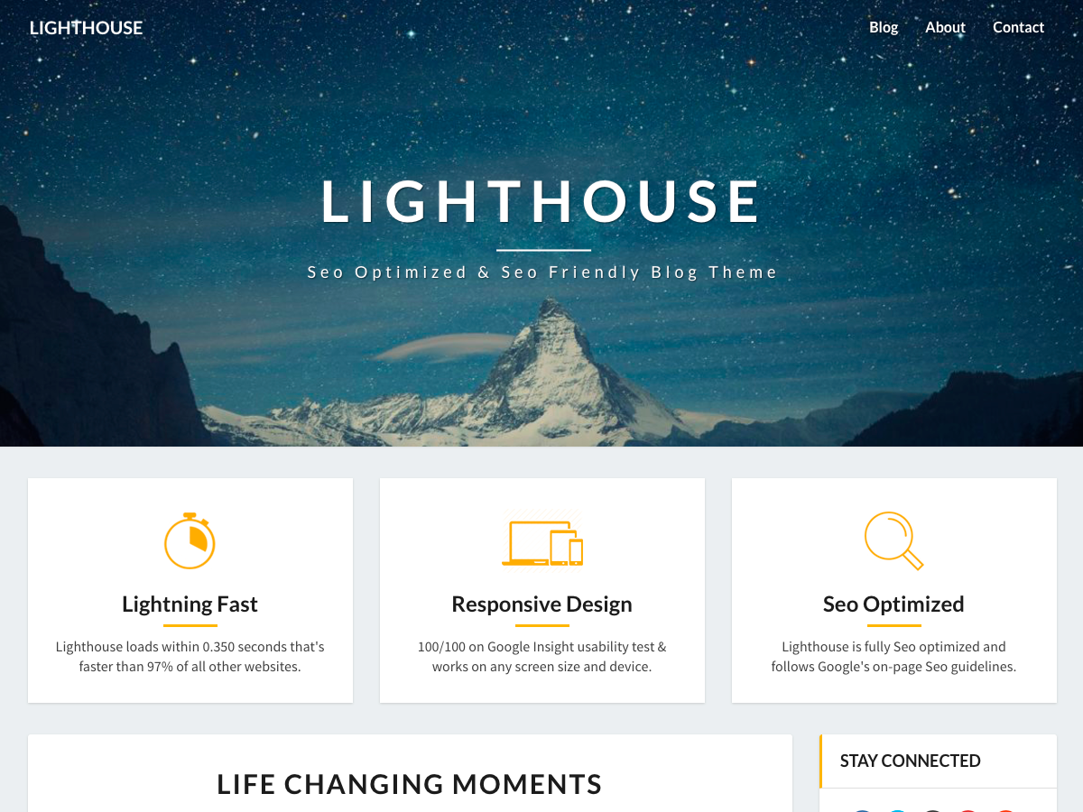 Lighthouse WordPress Theme by lighthouseseo