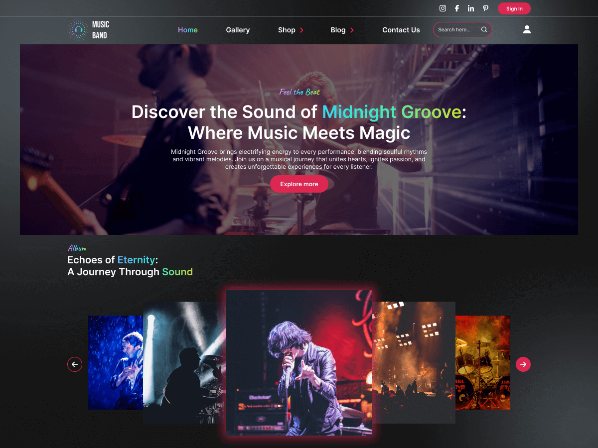 Live Music Band screenshot