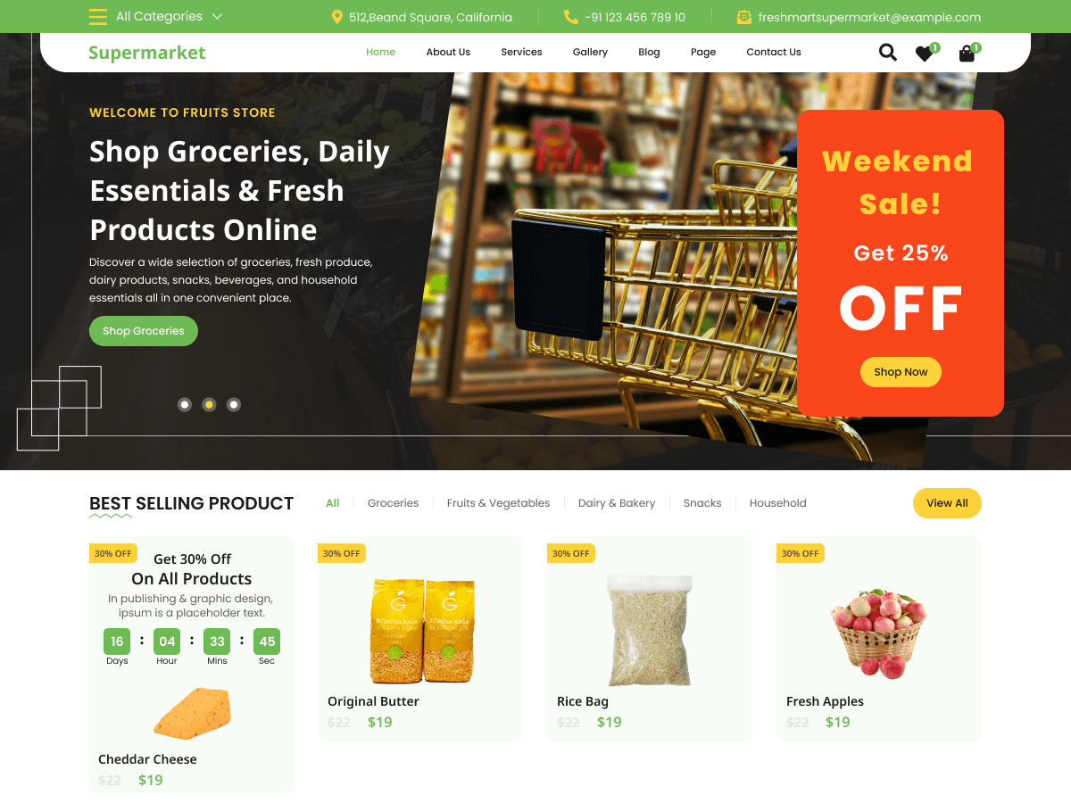 Local Supermarket screenshot