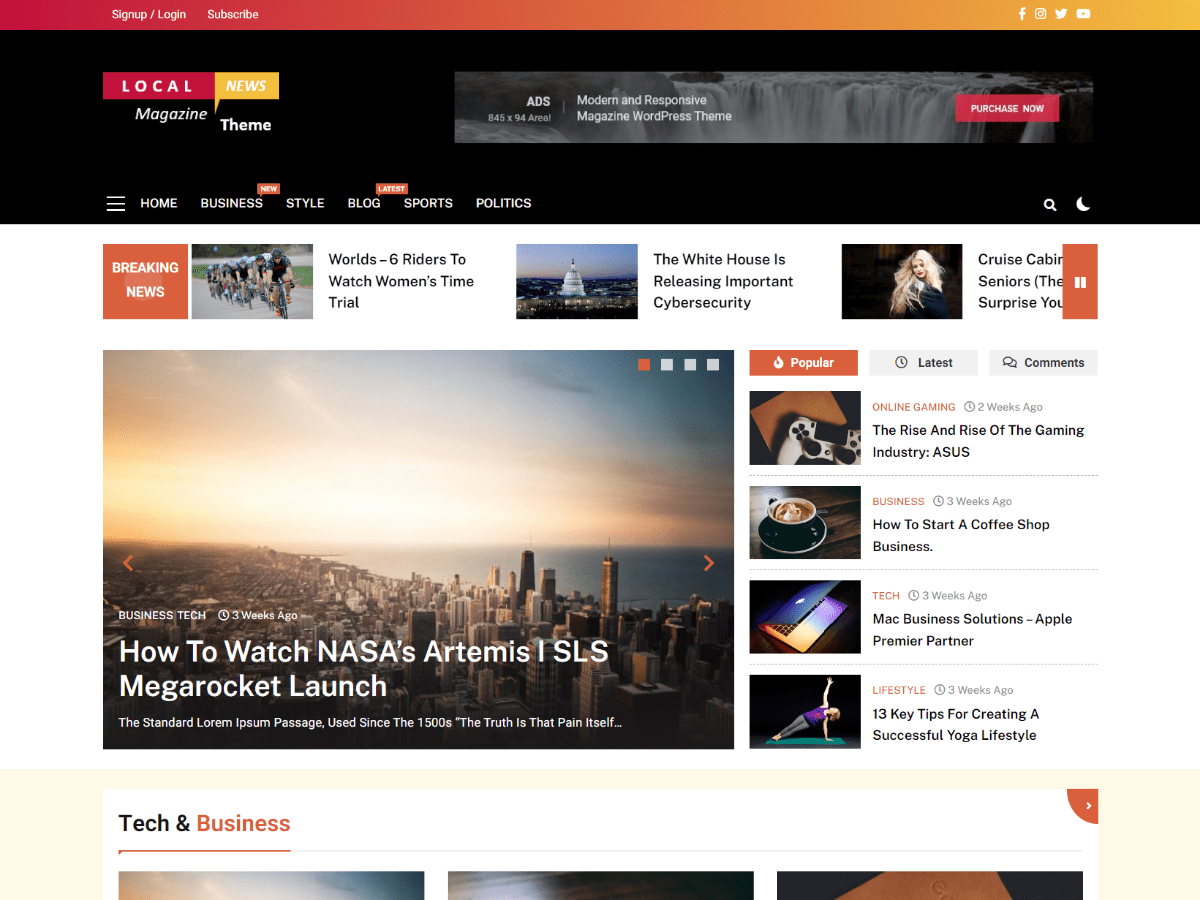 LocalNews screenshot