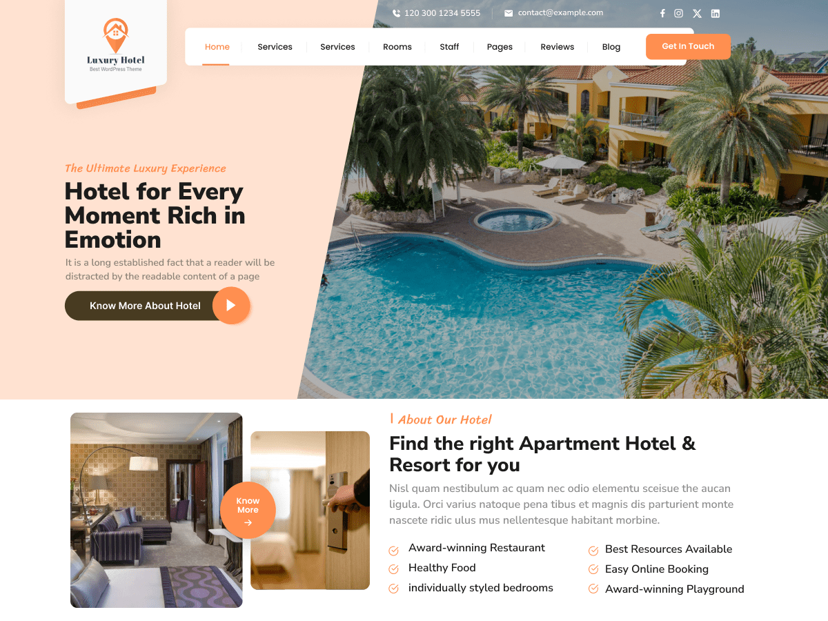 Luxury Hotels screenshot