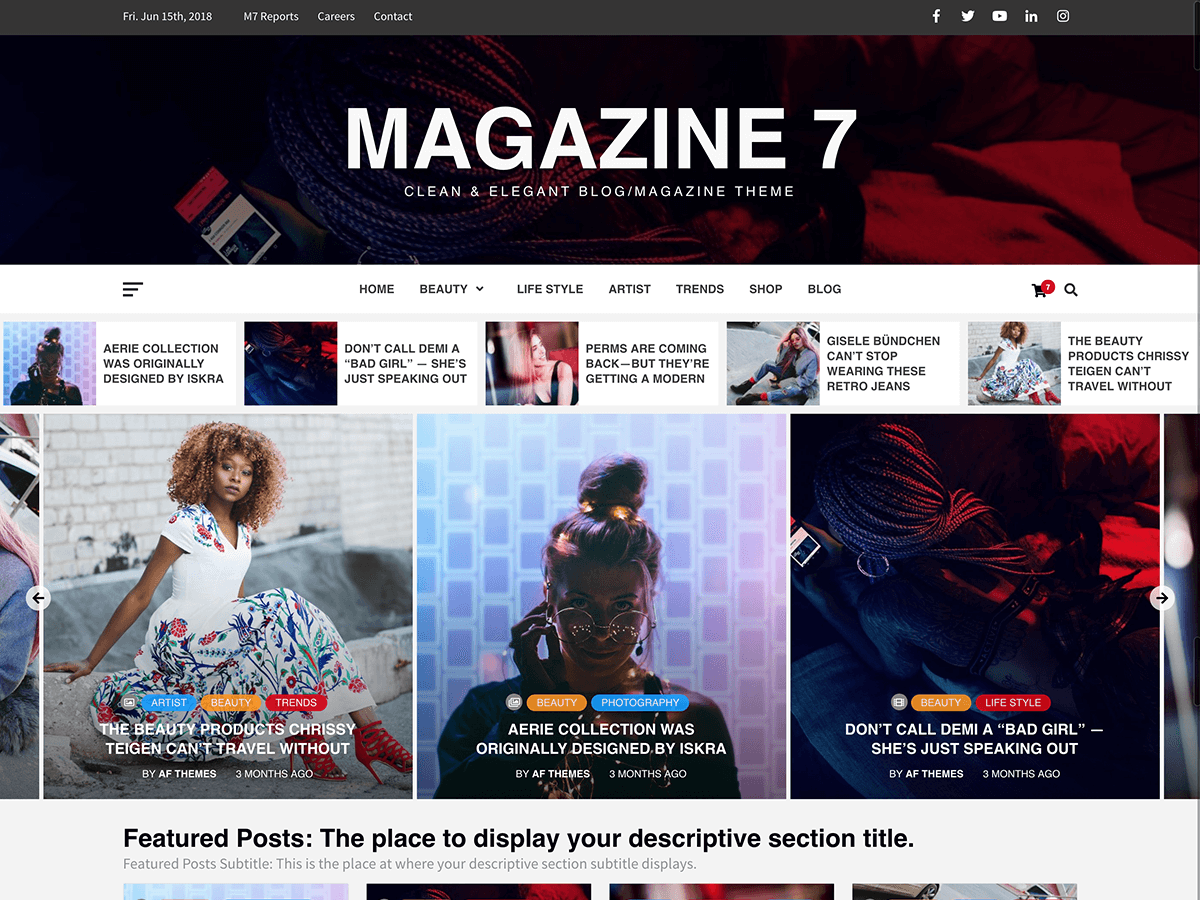 Magazine 7 screenshot