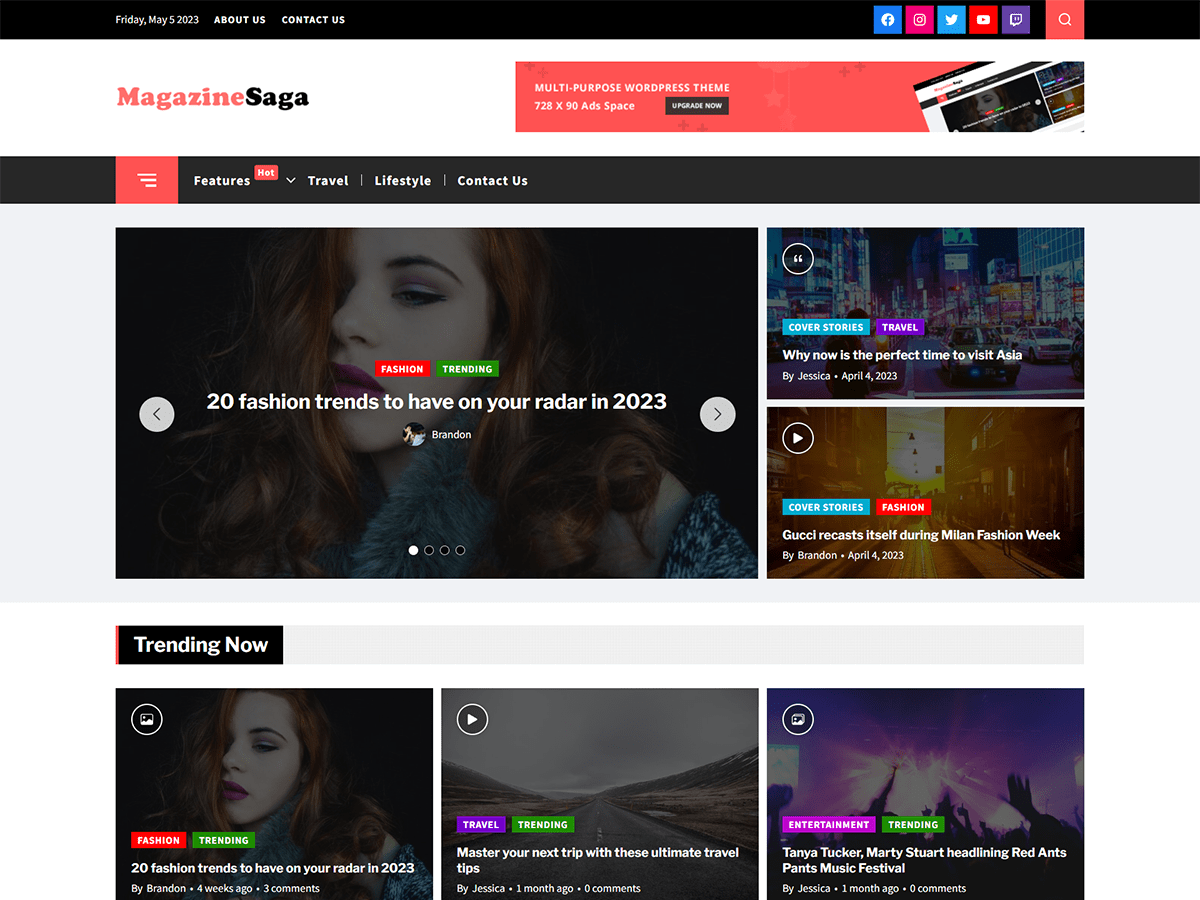 Magazine Saga screenshot