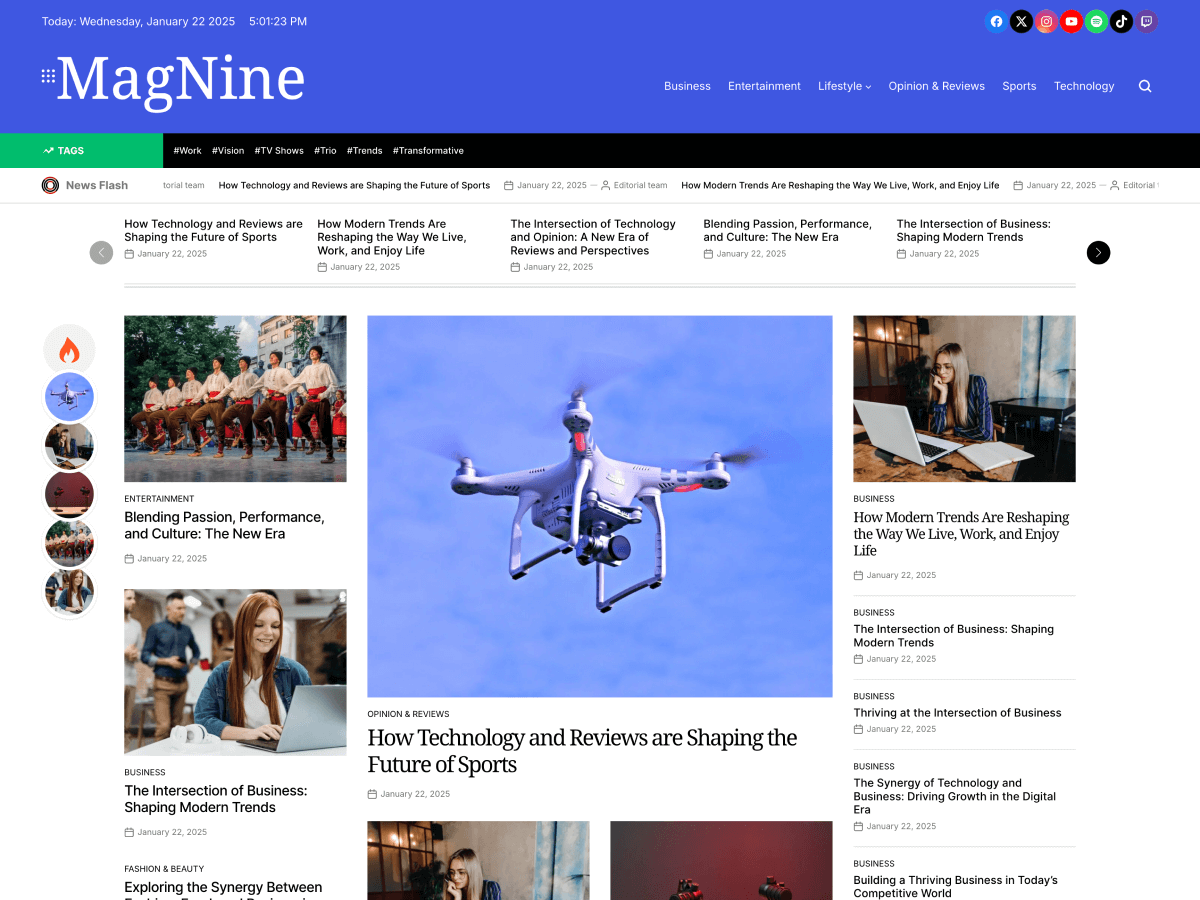 MagNine screenshot
