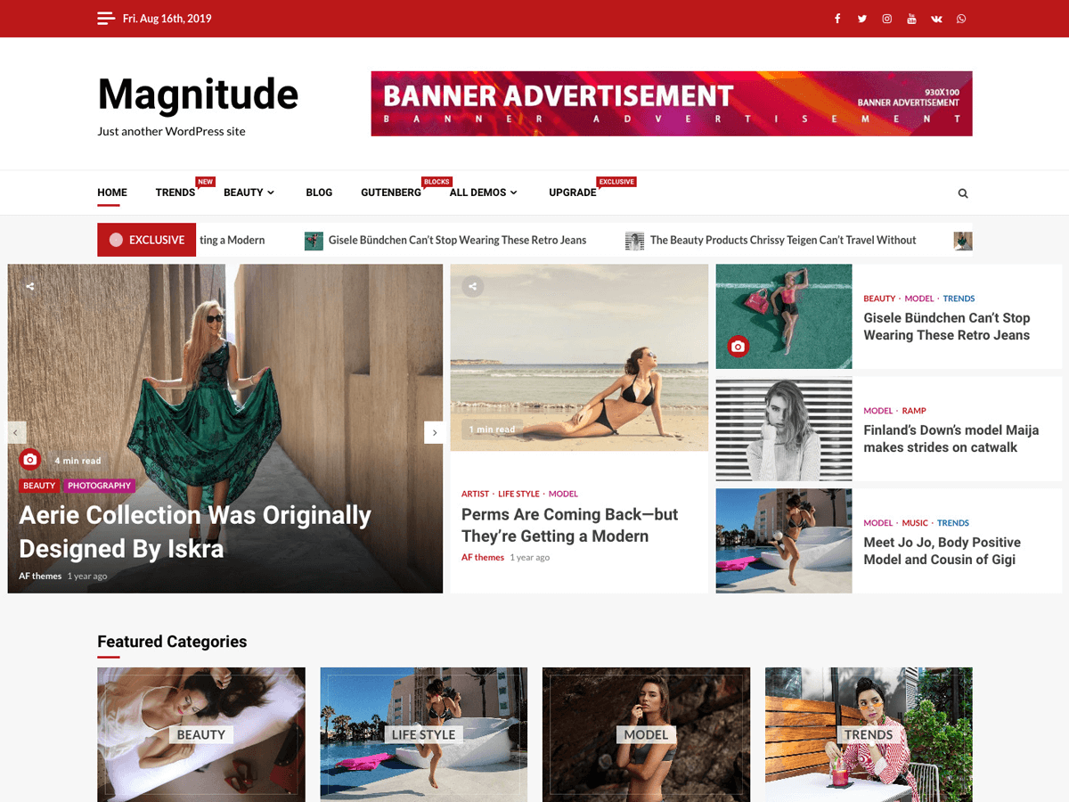 Magnitude screenshot