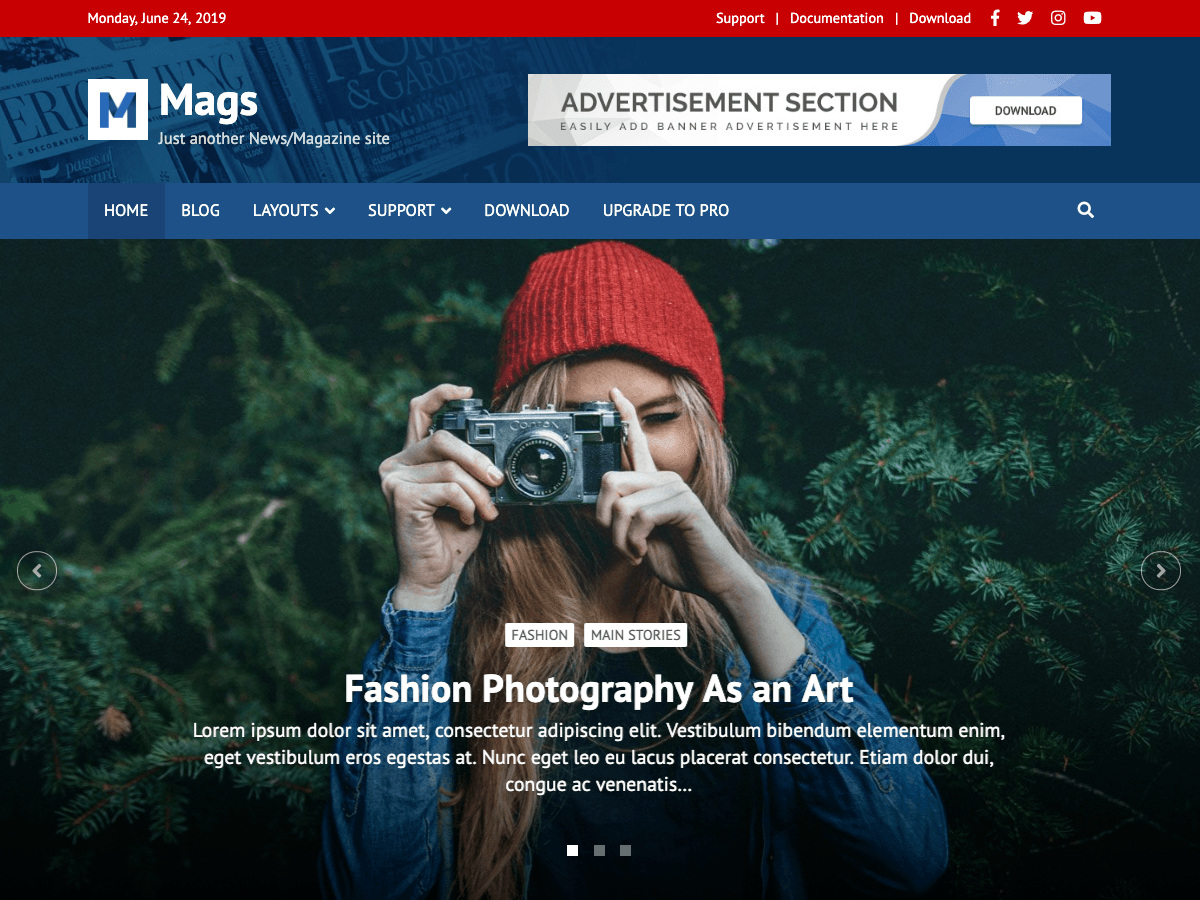 Mags WordPress Theme by wphoot