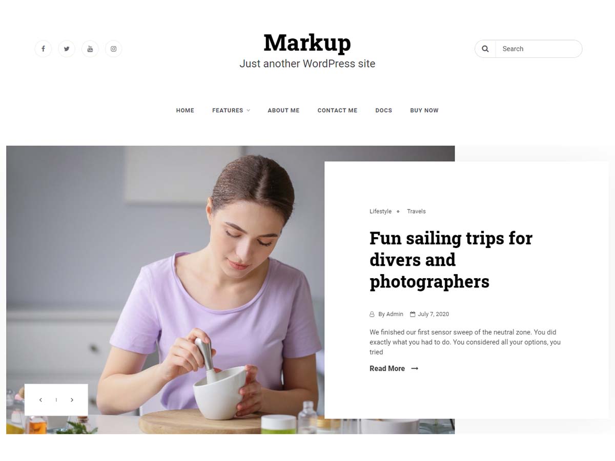 Markup screenshot