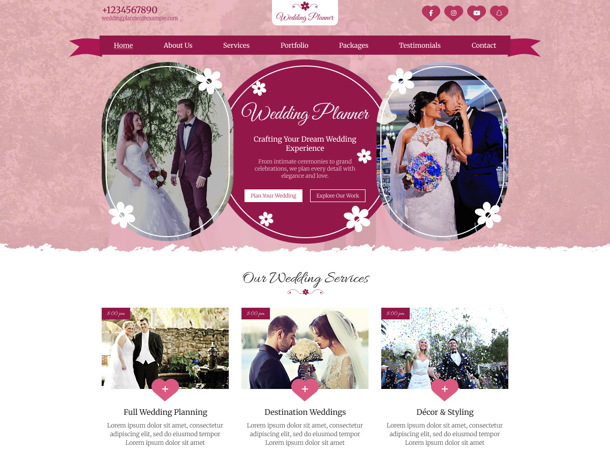 Marriage - Event Planner