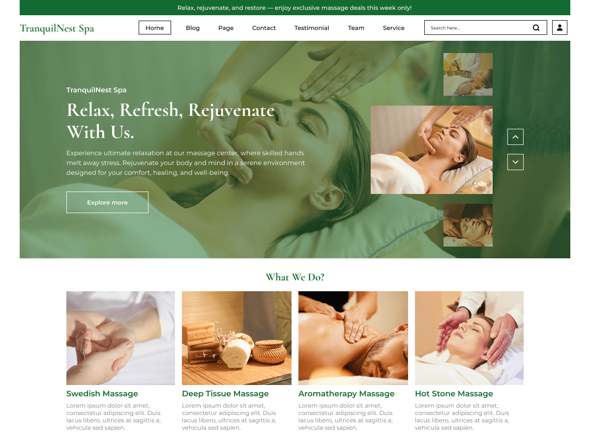 Massage Therapy screenshot