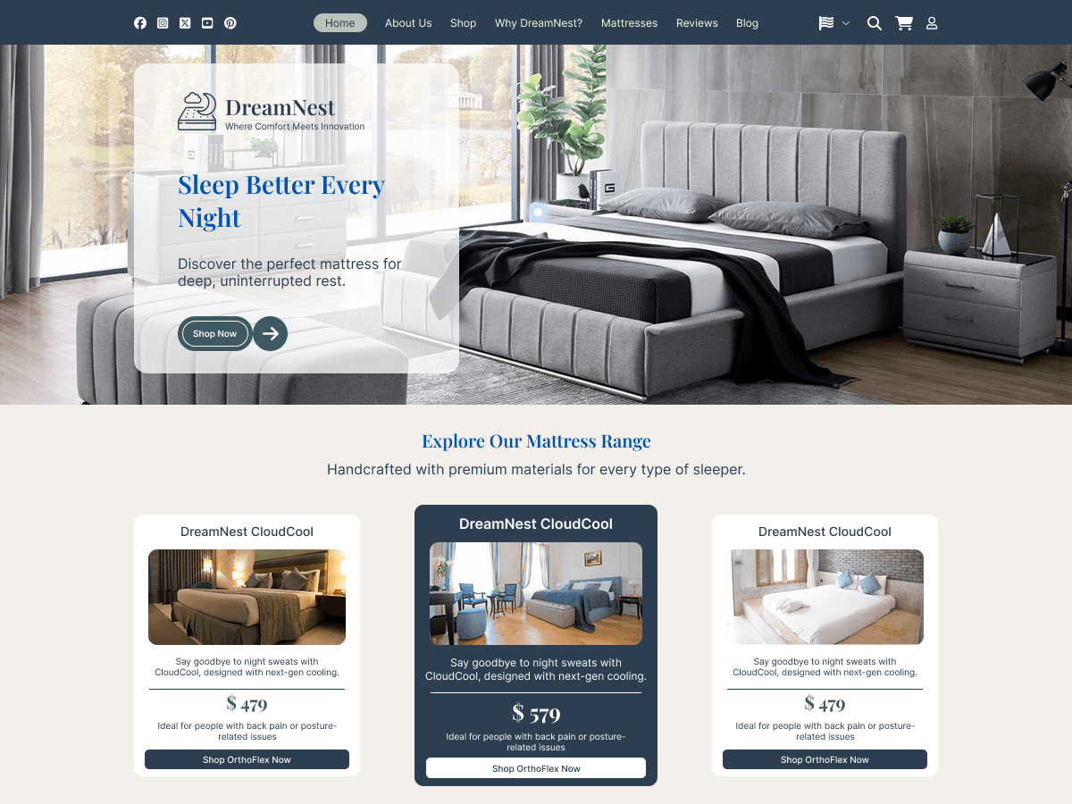 Mattress Shop screenshot