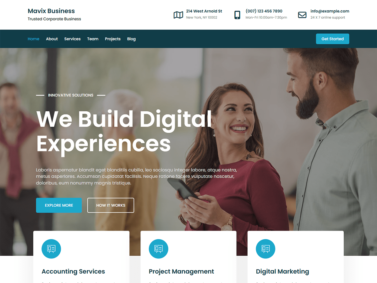 Mavix Business Screenshot