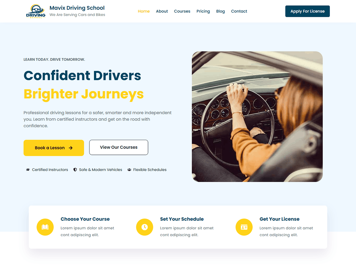 Mavix Driving School