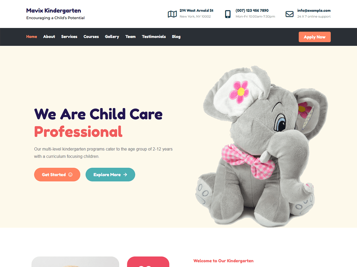 Mavix Kindergarten Screenshot