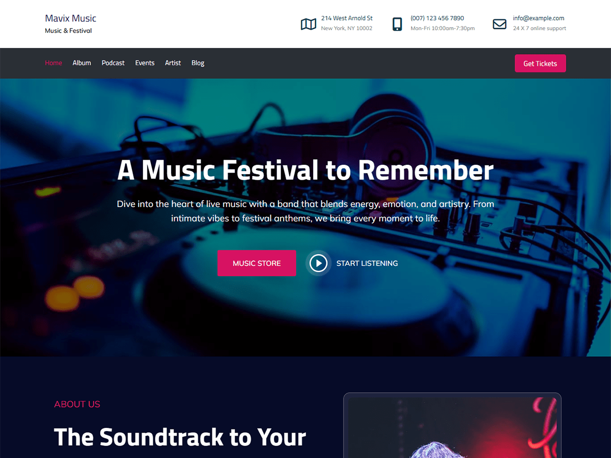 Mavix Music Screenshot