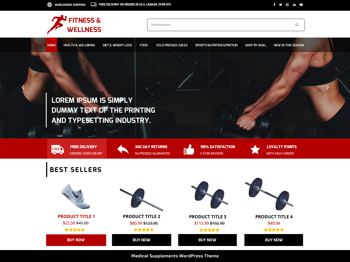 Medical Supplements Store screenshot