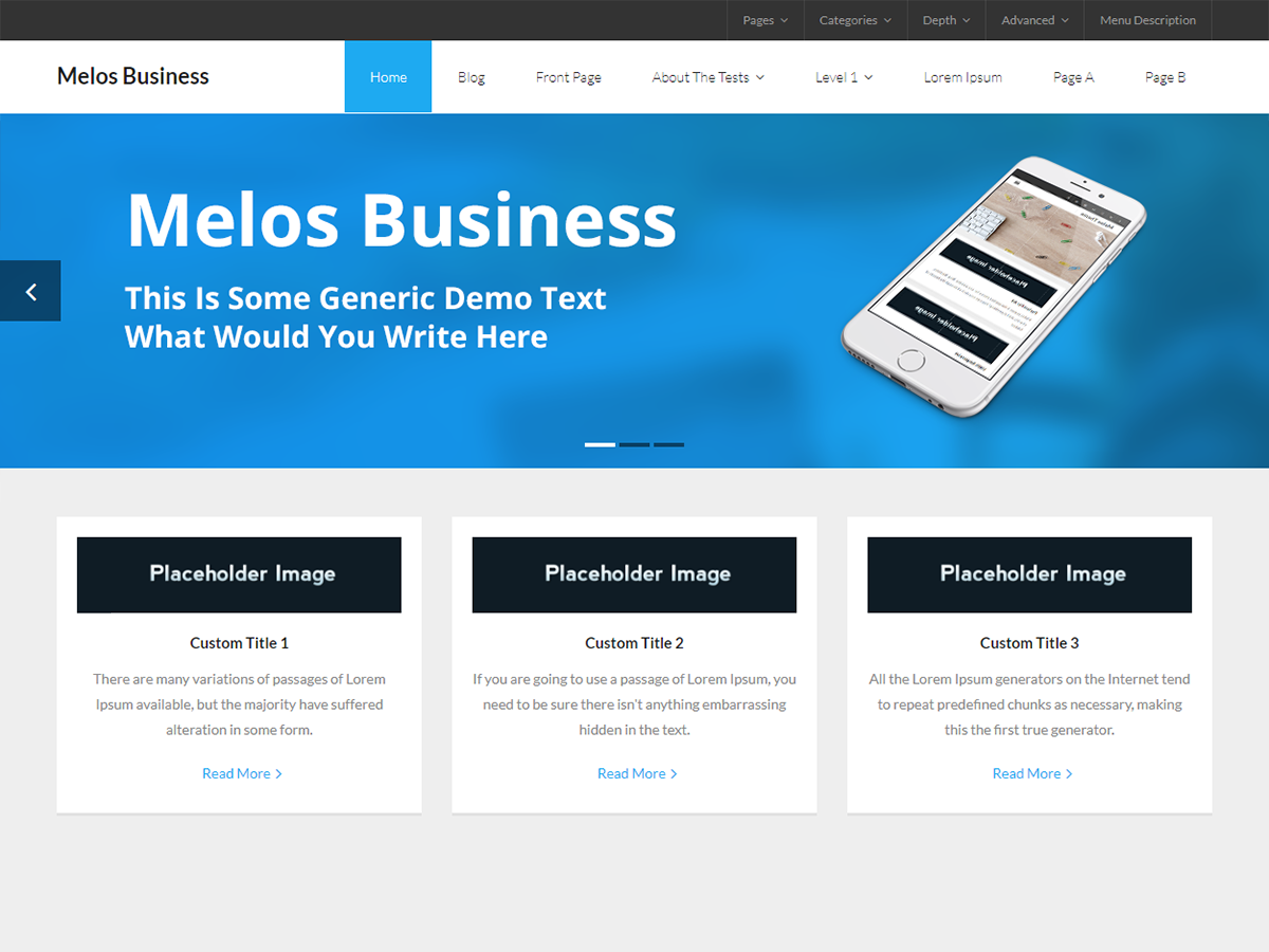 Melos Business Screenshot