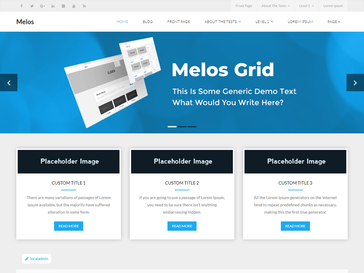 Melos Grid screenshot
