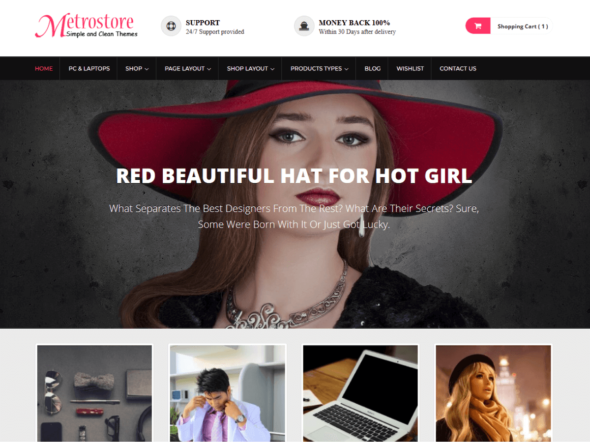 MetroStore WordPress Theme by sparklewpthemes