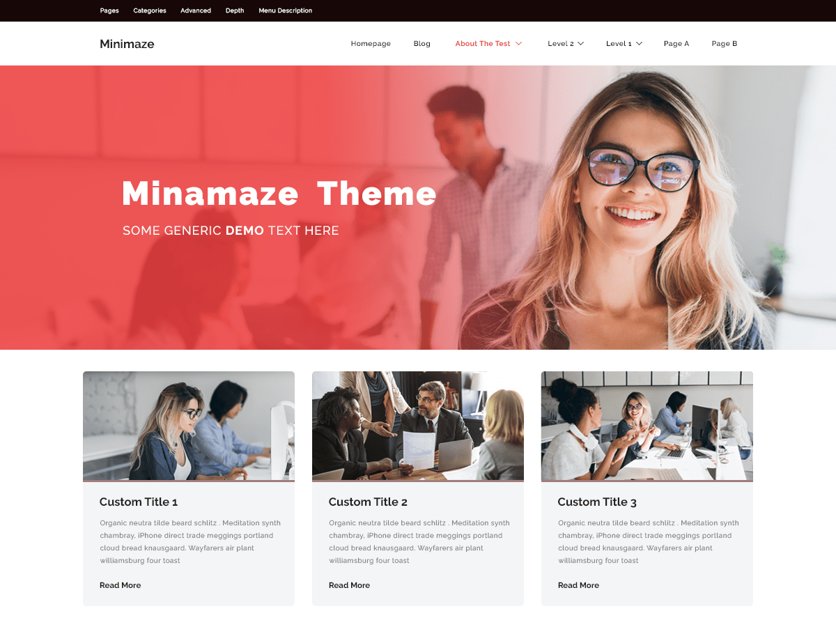 Minamaze Corp Screenshot