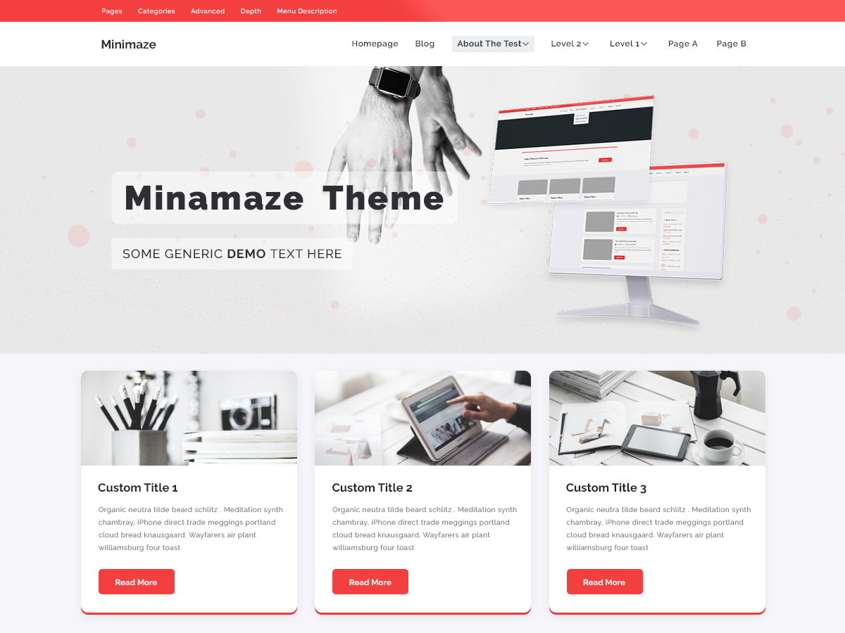 Minamaze iMagazine Screenshot