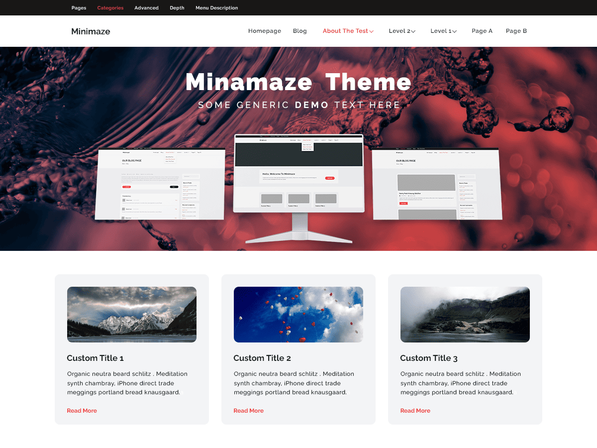 Minamaze weBlog