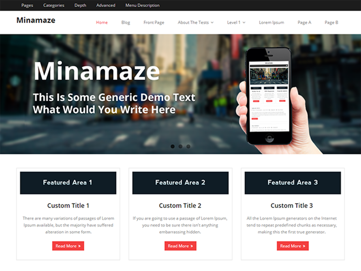 Minamaze screenshot