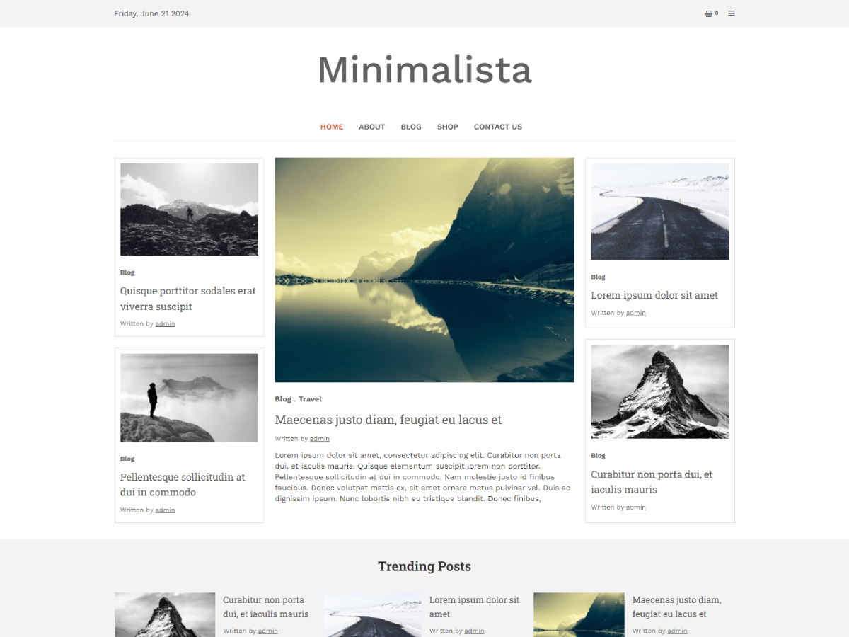 Minimalista Base screenshot