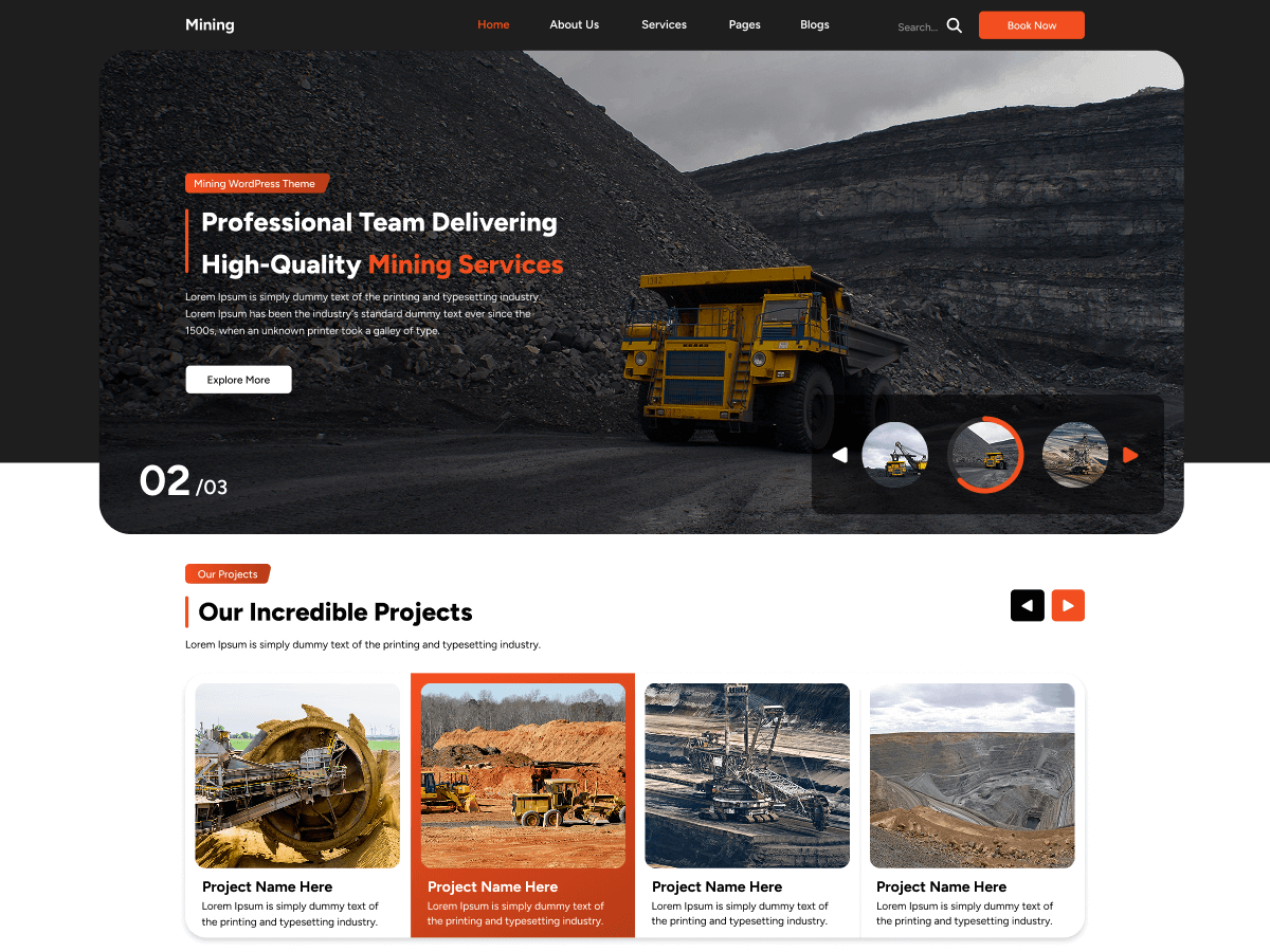 Mining Industry screenshot