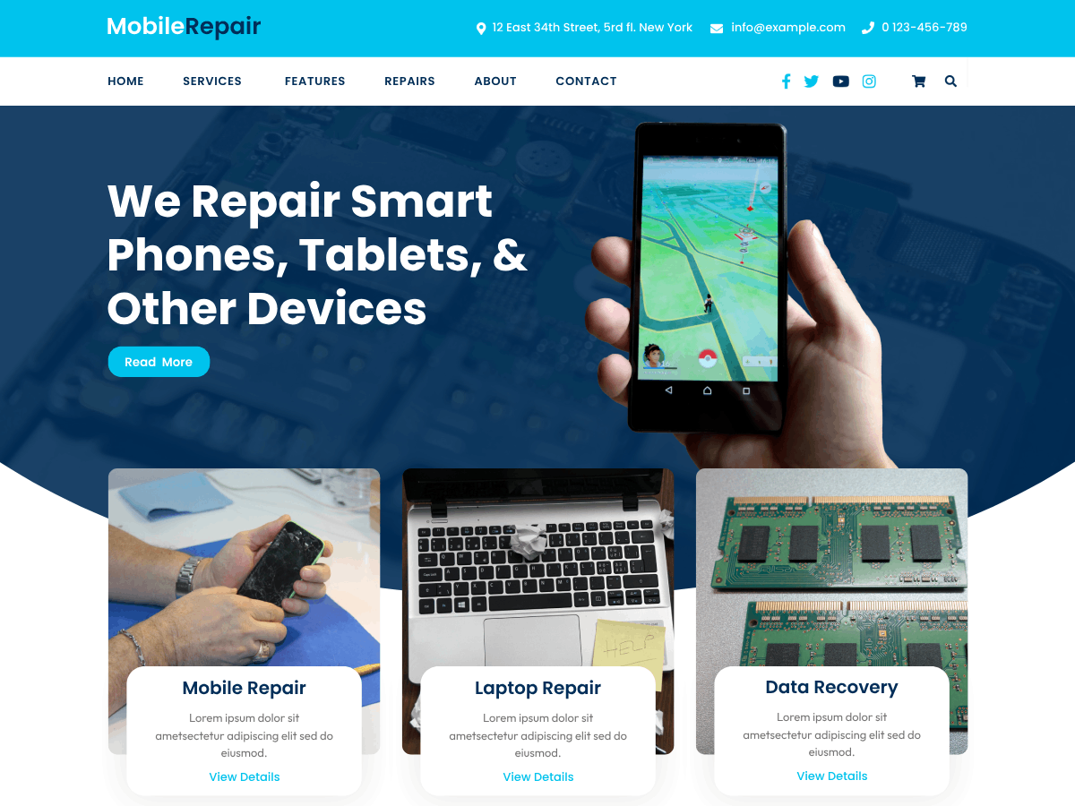 Mobile Repair Services screenshot