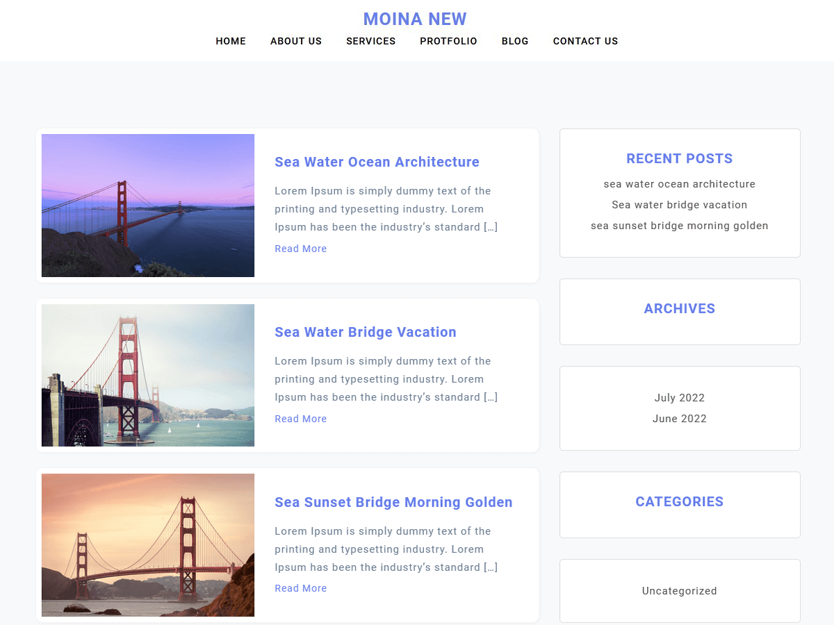 Moina New Screenshot