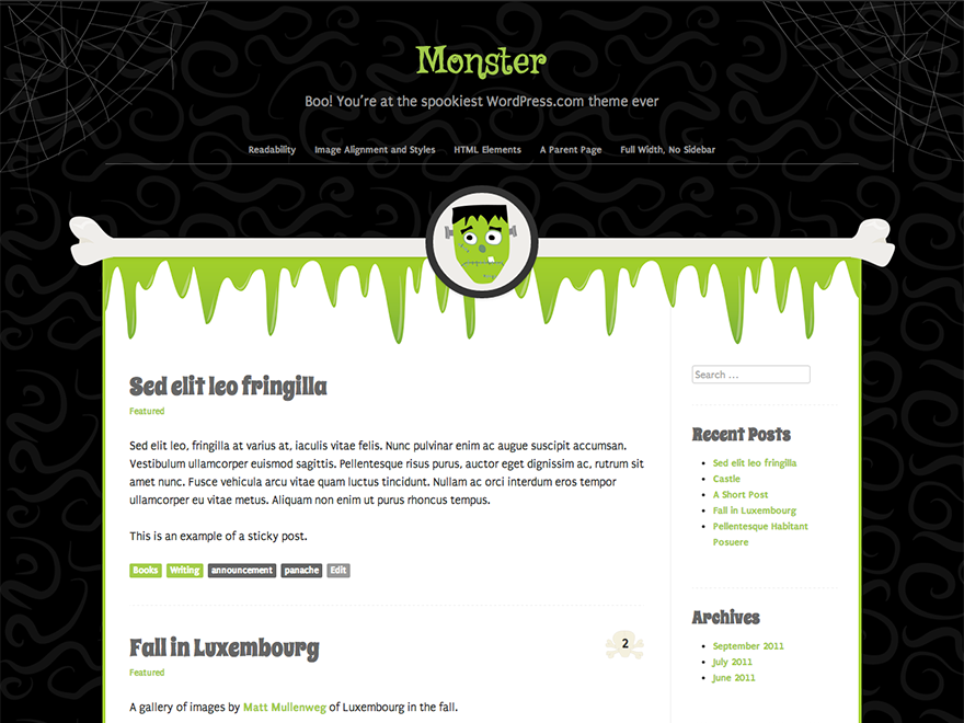 Monster screenshot