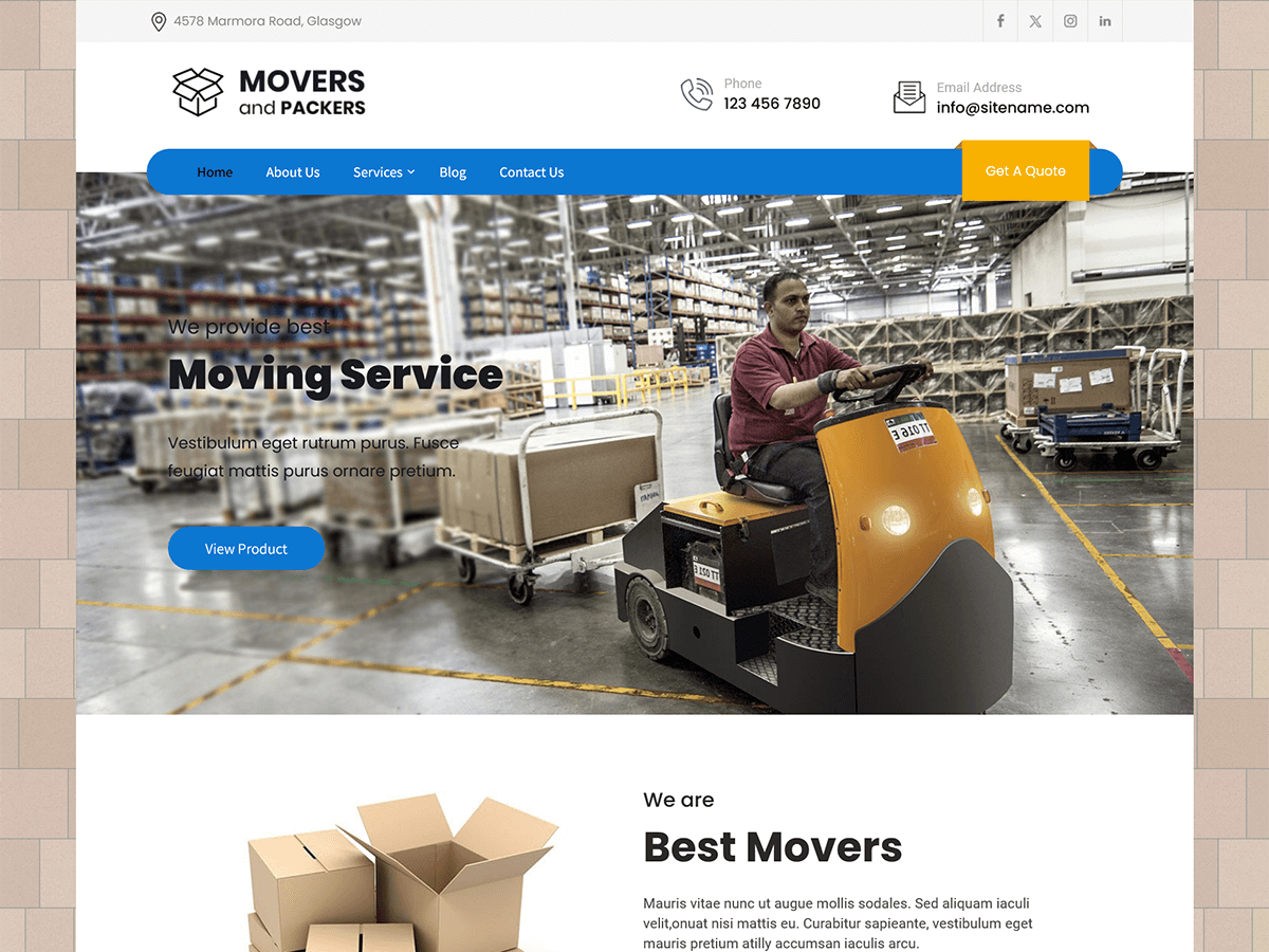 Movers Packers screenshot