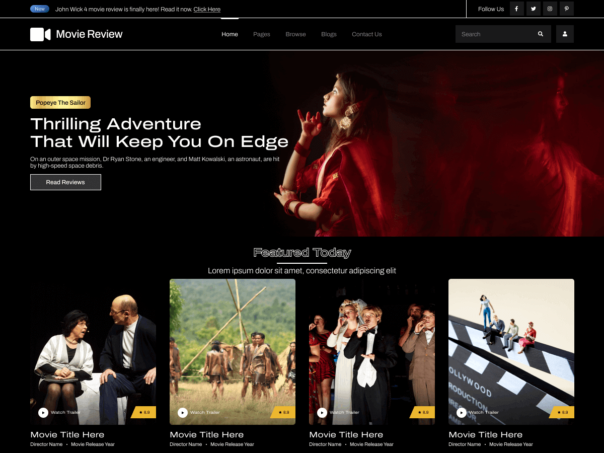 Movie Critic Review screenshot