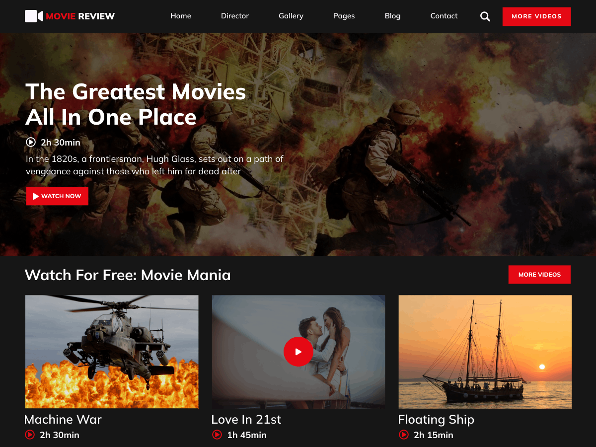 Movie Review Hub screenshot